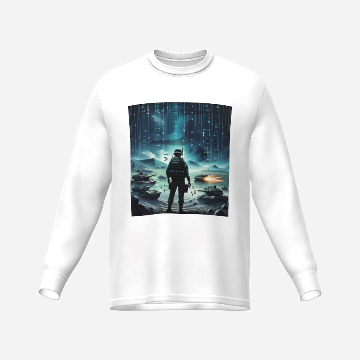 BINARY BATTLEFIELD L/S TEE T Shirt SPElite Sportswear® 